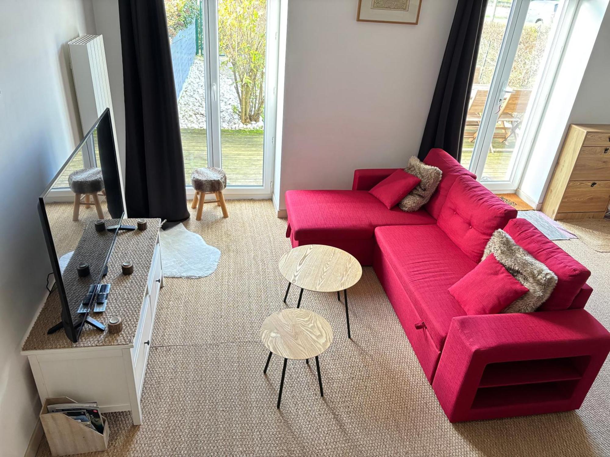 Les Douves Duplex 5 Personnes Lumineux Avec Jardin Et Terrasse Amenagee , Vue Sur Chateau A 5Mn De La Mer, Proche Omaha Beach Et Bayeux Commes 外观 照片